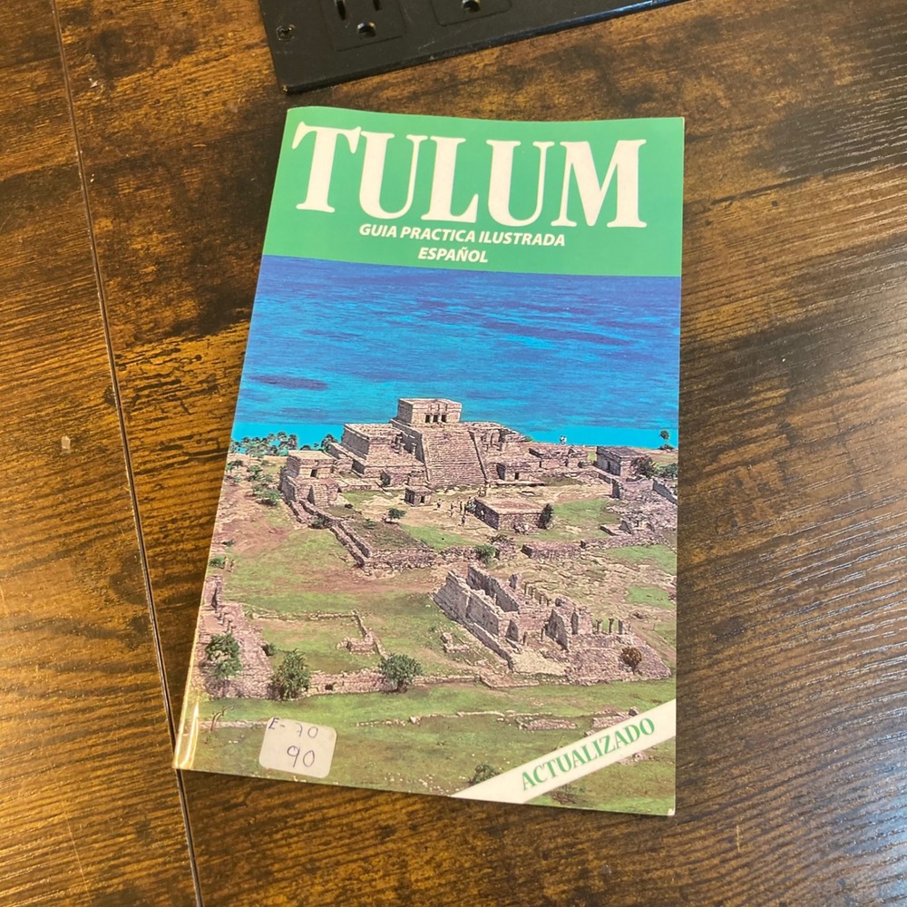 Tulum Maya Archaeology Arqueología Ilustrada Español Ruinas Templos Guide Book
